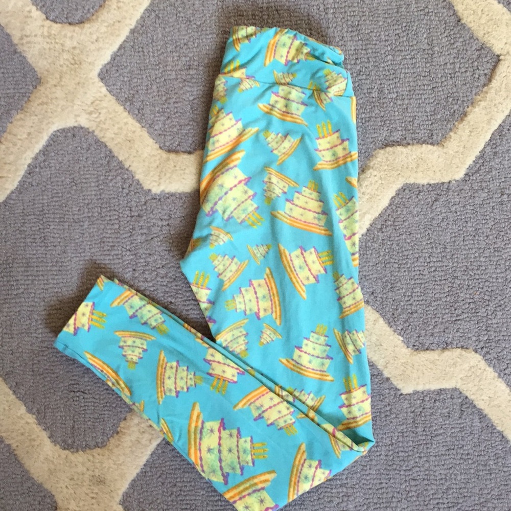 Limited edition LuLaRoe birthday Leggings